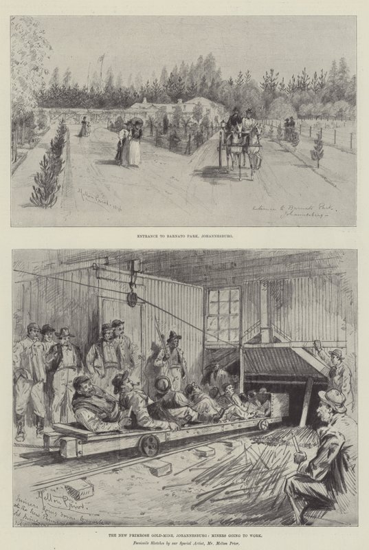 Sketches of South Africa  by Melton Prior