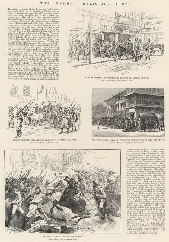 Bombay Dini İsyanları by Melton Prior