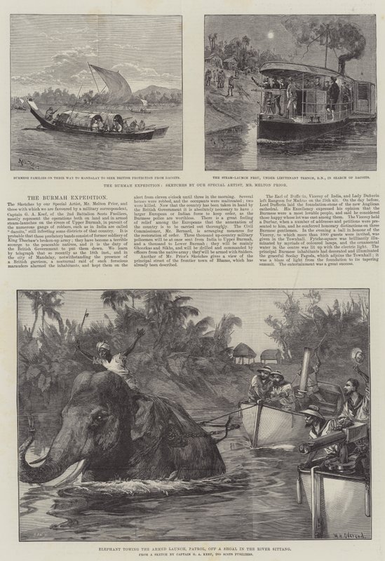 Burma Seferi by Melton Prior
