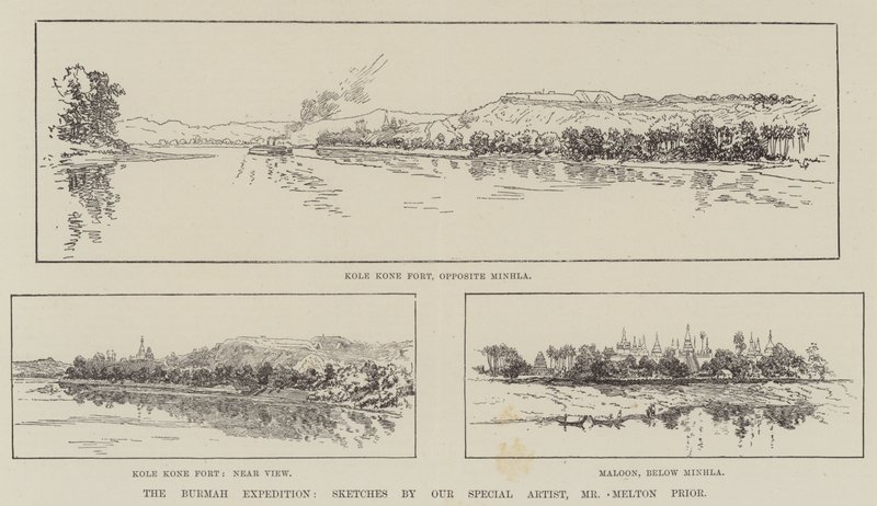 Burma Seferi by Melton Prior