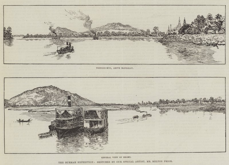 Burma Seferi by Melton Prior