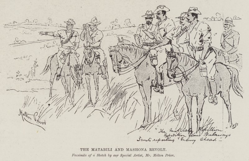 Matabili ve Mashona İsyanı by Melton Prior