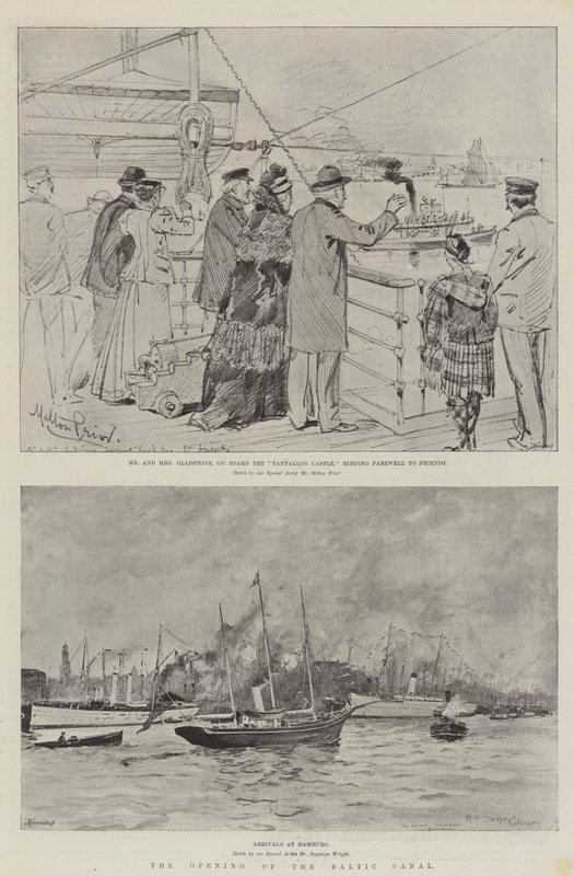 Baltık Kanalı'nın Açılması by Melton Prior