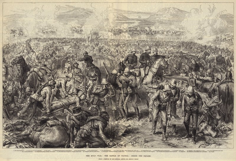 Zulu Savaşı, Ulundi Savaşı, Meydanda by Melton Prior