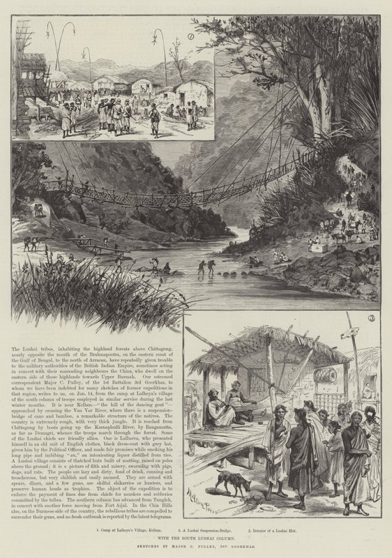 Güney Lushai Sütunu ile by Melton Prior