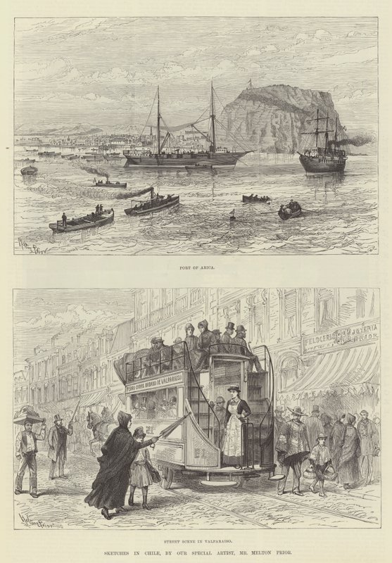 Şili'deki Eskizler by Melton Prior