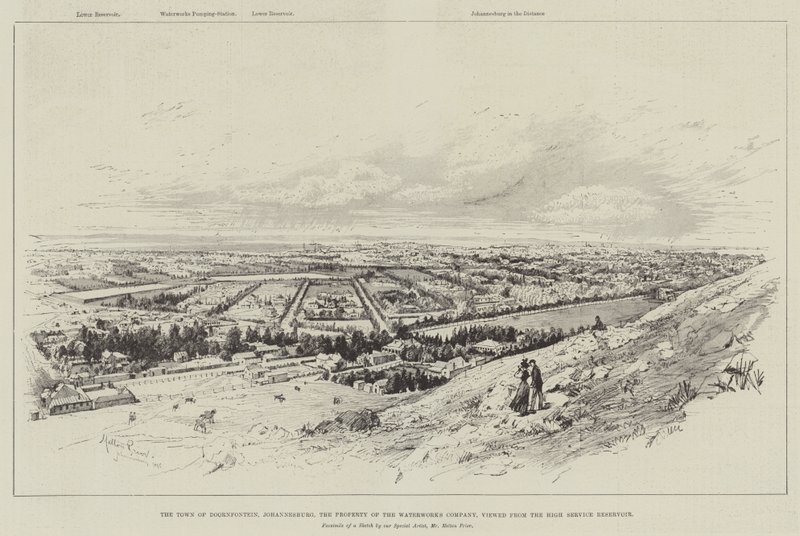 Johannesburg, Doornfontein Kasabası, Waterworks Company