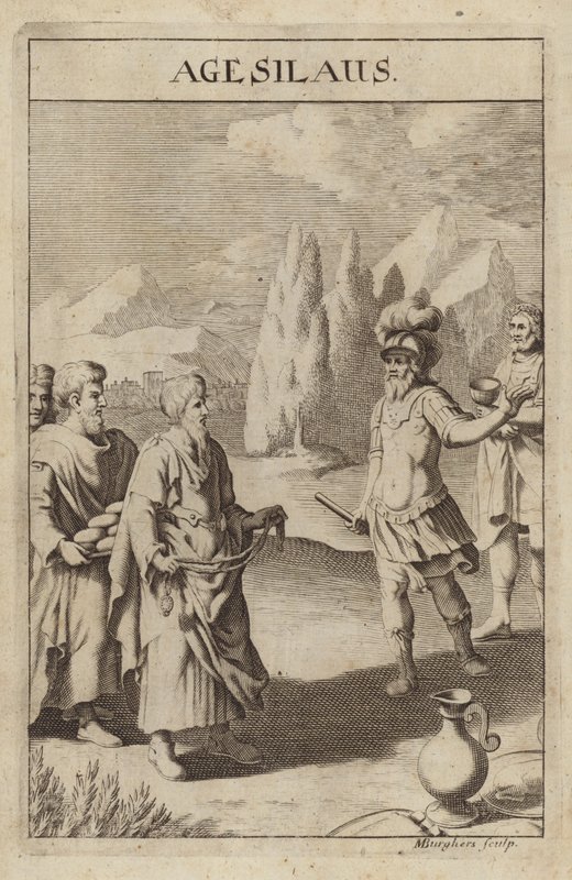 Agesilaus II, Spartalı kral ve general by Michael Burghers