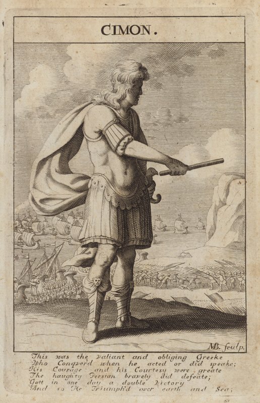Cimon, Atinalı devlet adamı ve general by Michael Burghers
