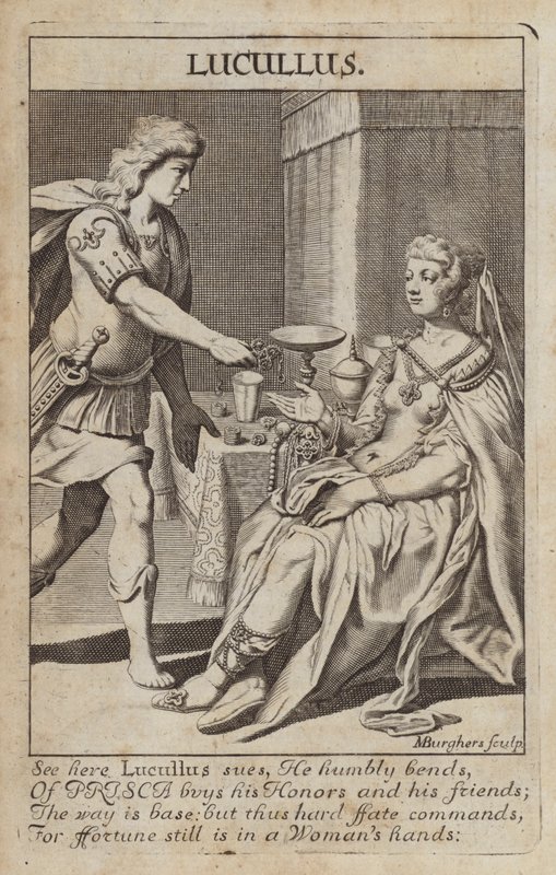 Lucullus, Romalı politikacı by Michael Burghers