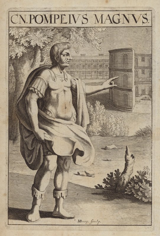 Pompey the Great, Romalı devlet adamı ve asker by Michael Burghers