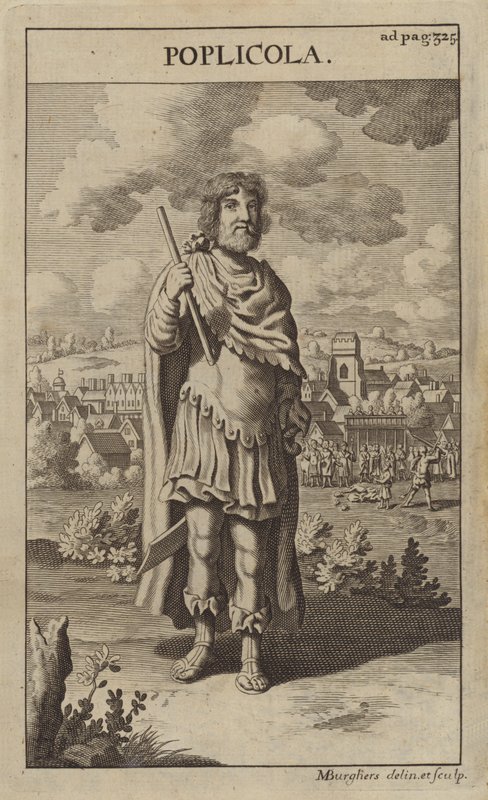 Publius Valerius Publicola, Roma konsolosu by Michael Burghers