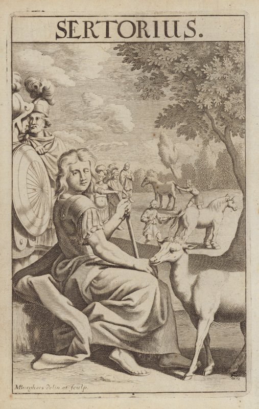 Quintus Sertorius, Romalı devlet adamı ve general by Michael Burghers