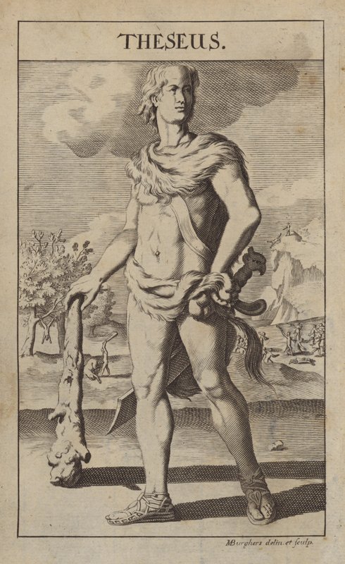 Theseus, efsanevi Yunan kahramanı ve Atina