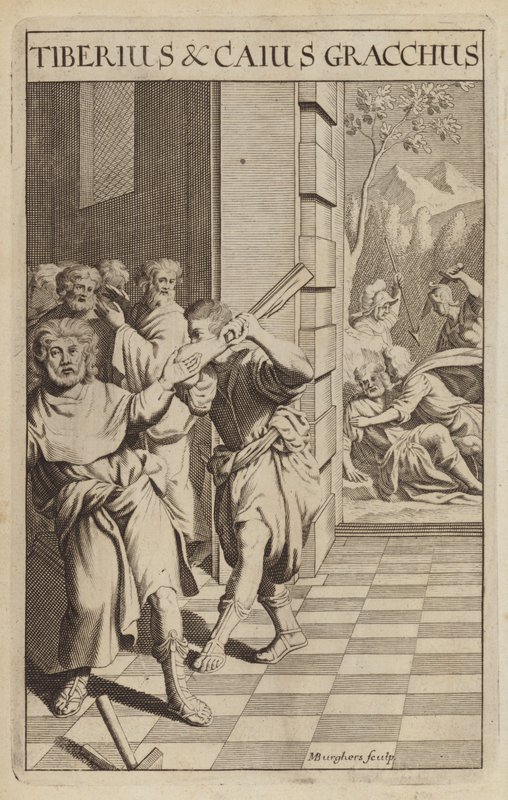 Tiberius ve Caius Gracchus, Romalı politikacılar by Michael Burghers