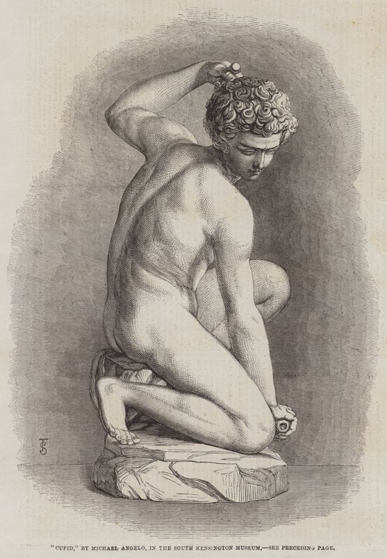 aşk tanrısı by Michelangelo Buonarroti