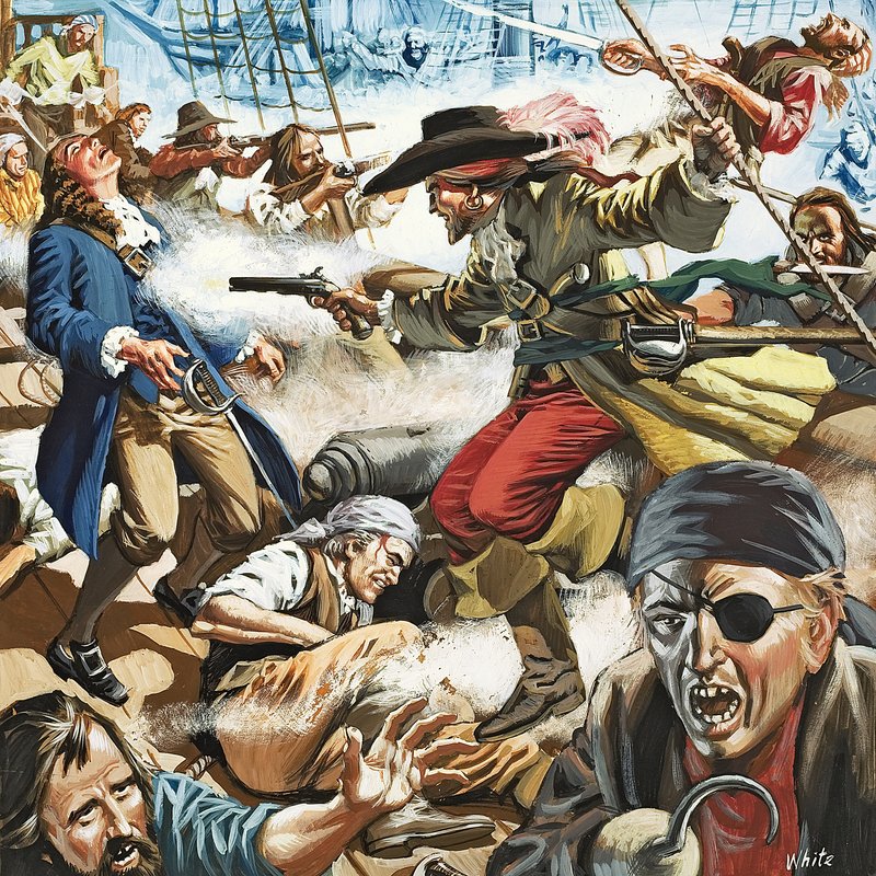 Korsanlar by Mike (20th century) White