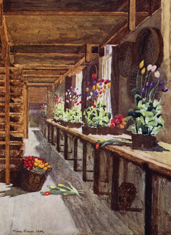 Bir Ampul Evi (renkli taş) by Mima Nixon