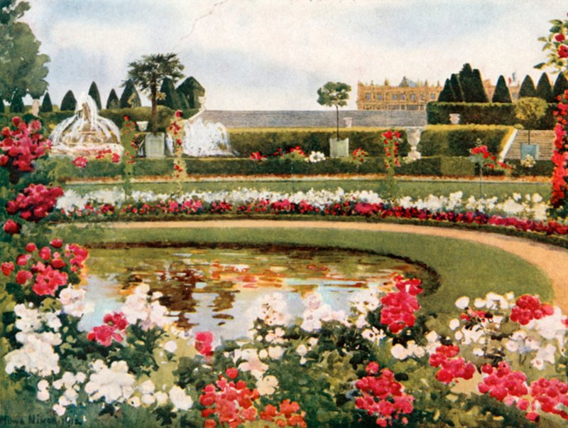 Parterre de Latone, Versay by Mima Nixon