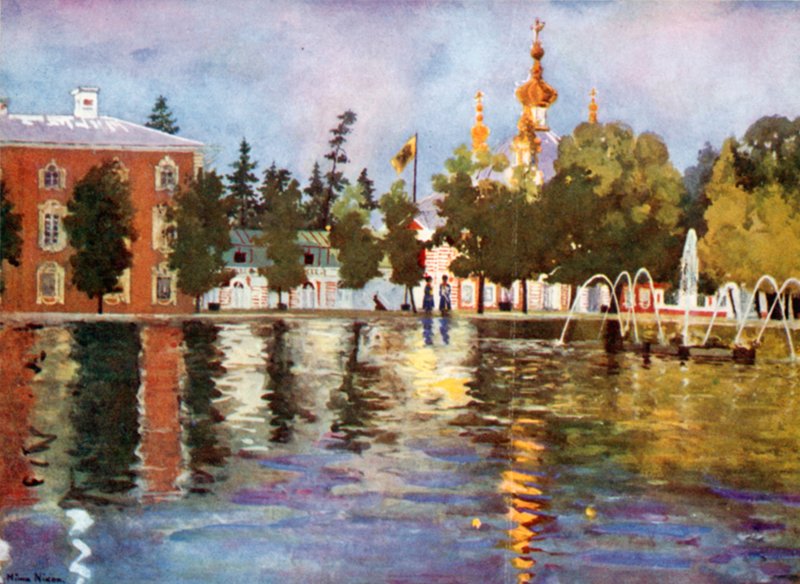 Çar Kilisesi, Peterhof by Mima Nixon