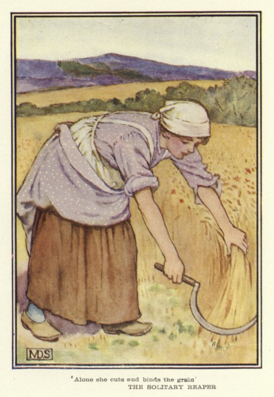 Yalnız Orakçı (renkli taş) by Minnie Didbin Spooner