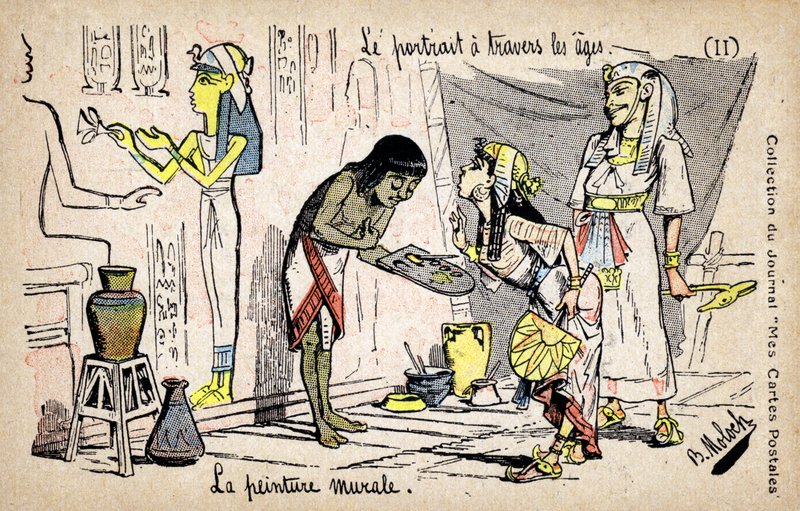 Egyptian art  by Moloch
