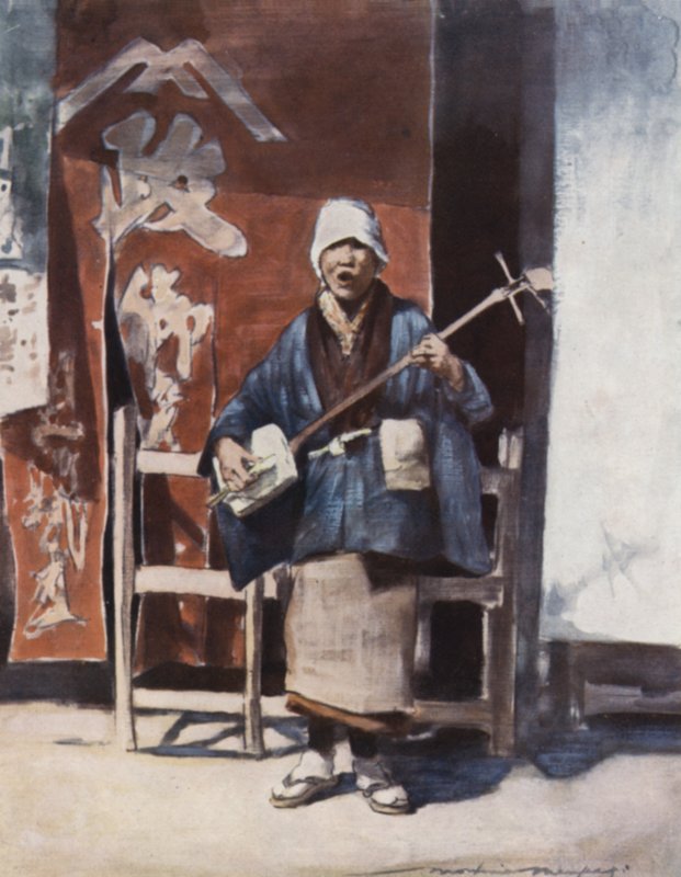 Kör Dilenci by Mortimer Ludington Menpes