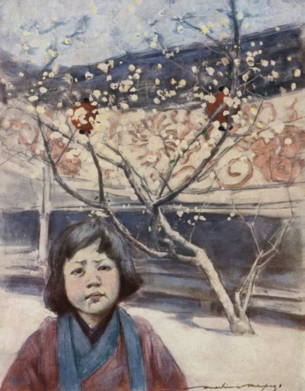 Erik renginde bir Japon by Mortimer Ludington Menpes