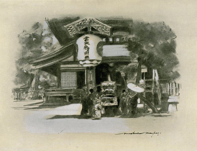 bir Kyoto by Mortimer Ludington Menpes