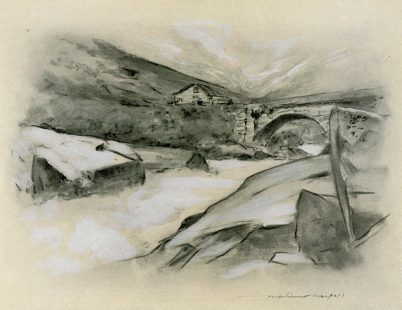 Bir Dağ Torrenti by Mortimer Ludington Menpes