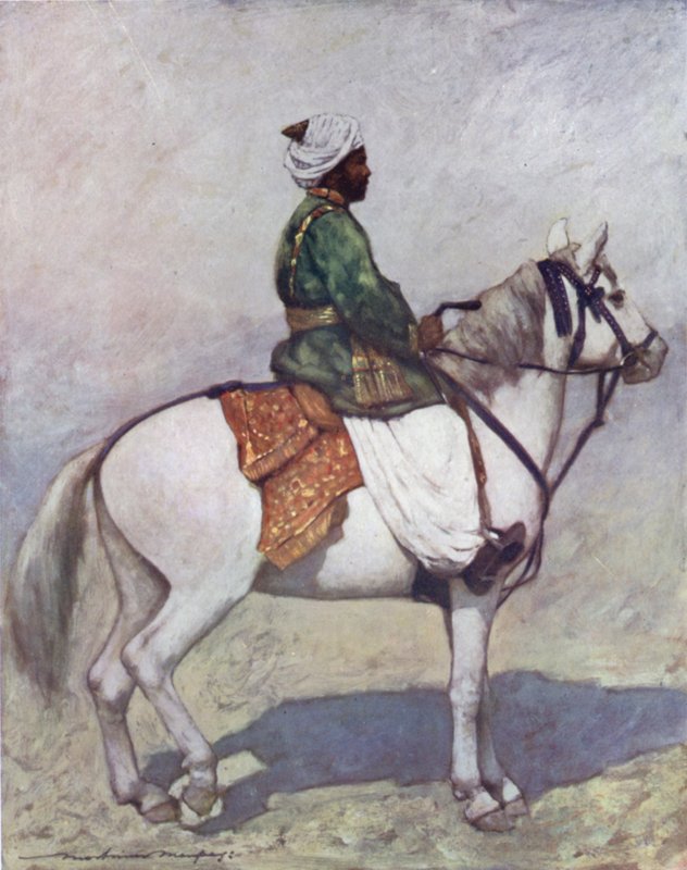 Pathan Süvari by Mortimer Ludington Menpes