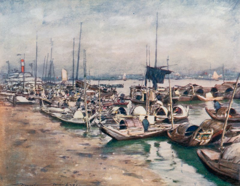 Bir Nehir Sahnesi by Mortimer Ludington Menpes