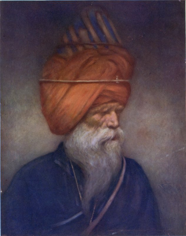 Bir Sih Mızrak Taşıyıcısı by Mortimer Ludington Menpes