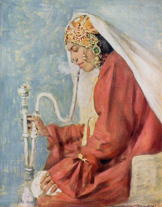 Şarkı Söyleyen Kız by Mortimer Ludington Menpes