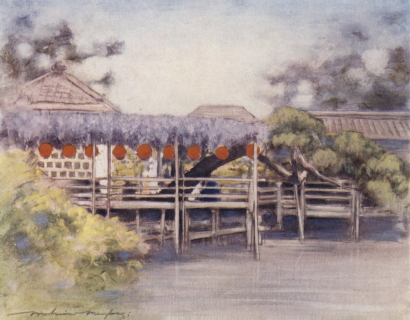 Güneşli Bir Bahçe by Mortimer Ludington Menpes