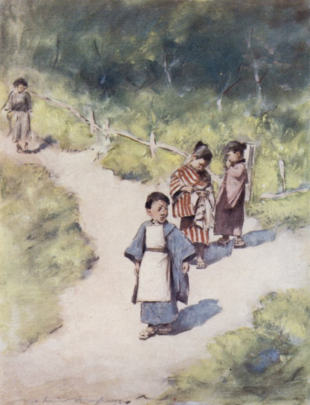 Güneşli Bir Yürüyüş by Mortimer Ludington Menpes