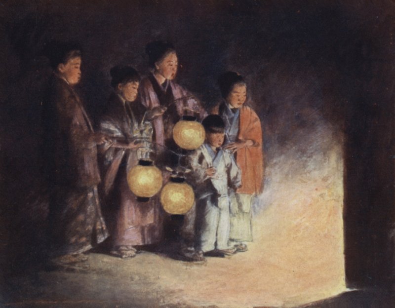 Fenerin Işığıyla by Mortimer Ludington Menpes