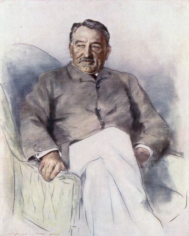 Cecil J Rodos by Mortimer Ludington Menpes