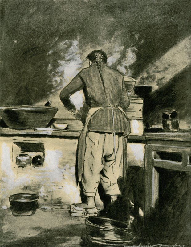 Çin Aşçısı by Mortimer Ludington Menpes