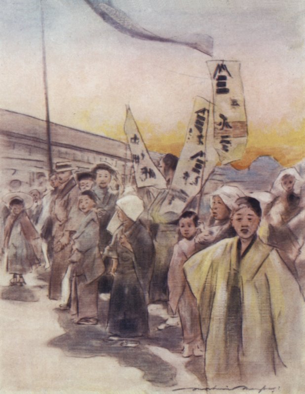 uçan afişler by Mortimer Ludington Menpes