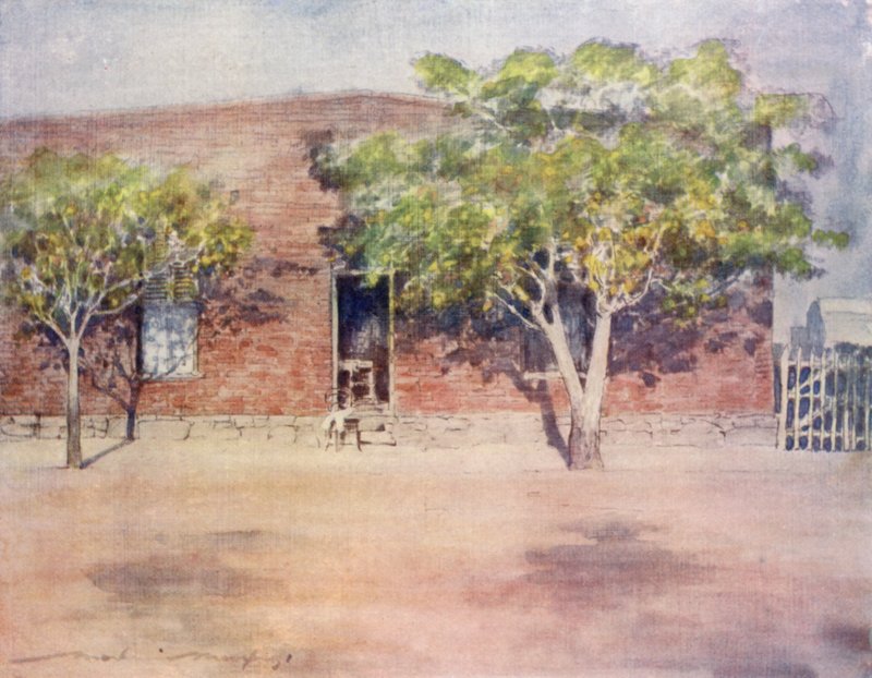 Lord Robertss Genel Merkezi, Aasvogel Kop by Mortimer Ludington Menpes