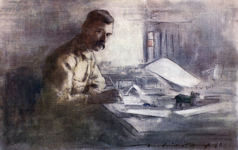 Binbaşı OMeara by Mortimer Ludington Menpes
