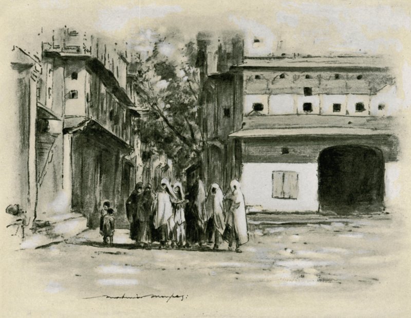 Moslem Women  by Mortimer Ludington Menpes