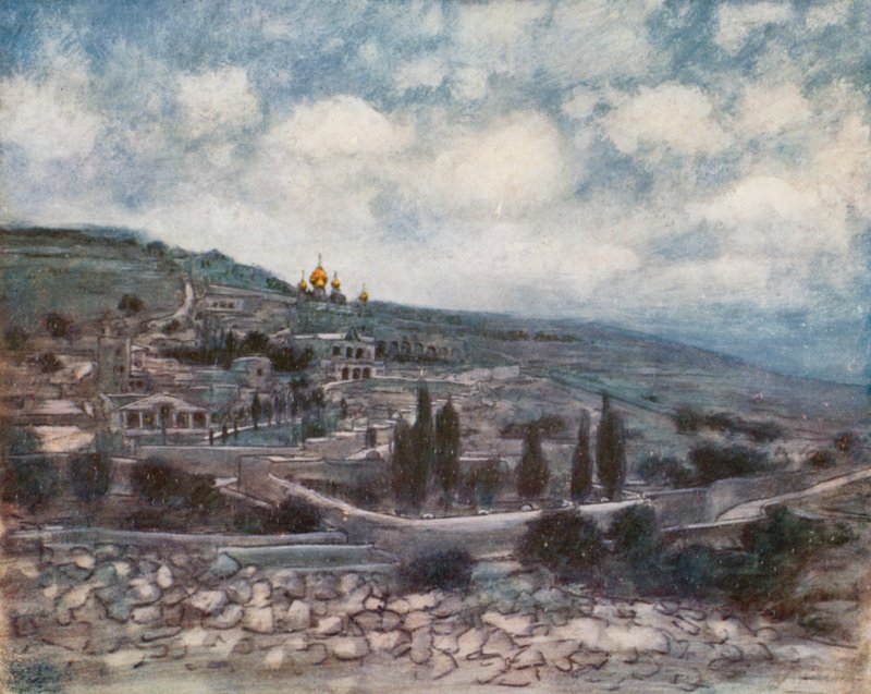 Zeytin Dağı by Mortimer Ludington Menpes