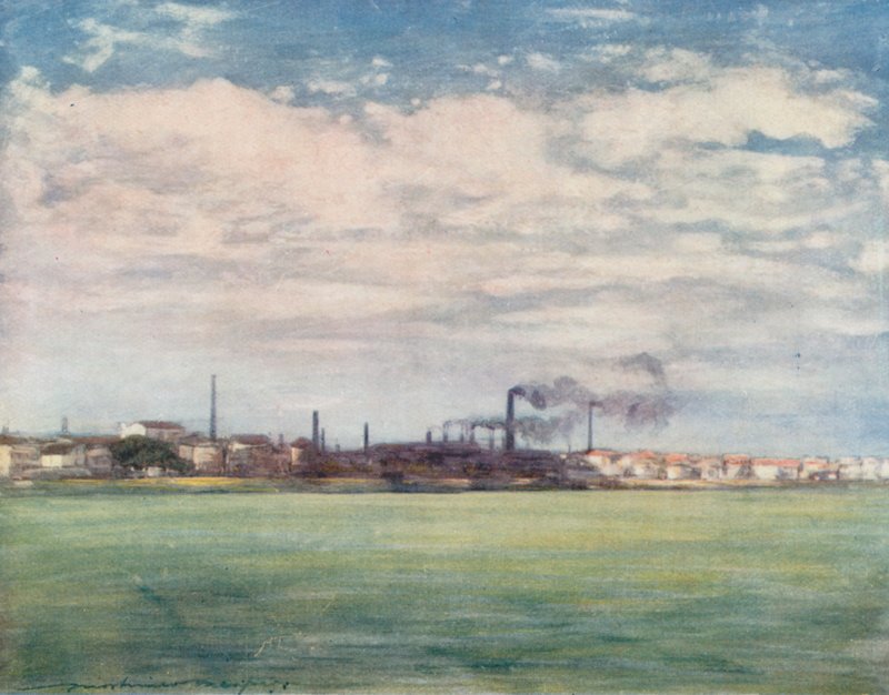 On the Seine  by Mortimer Ludington Menpes