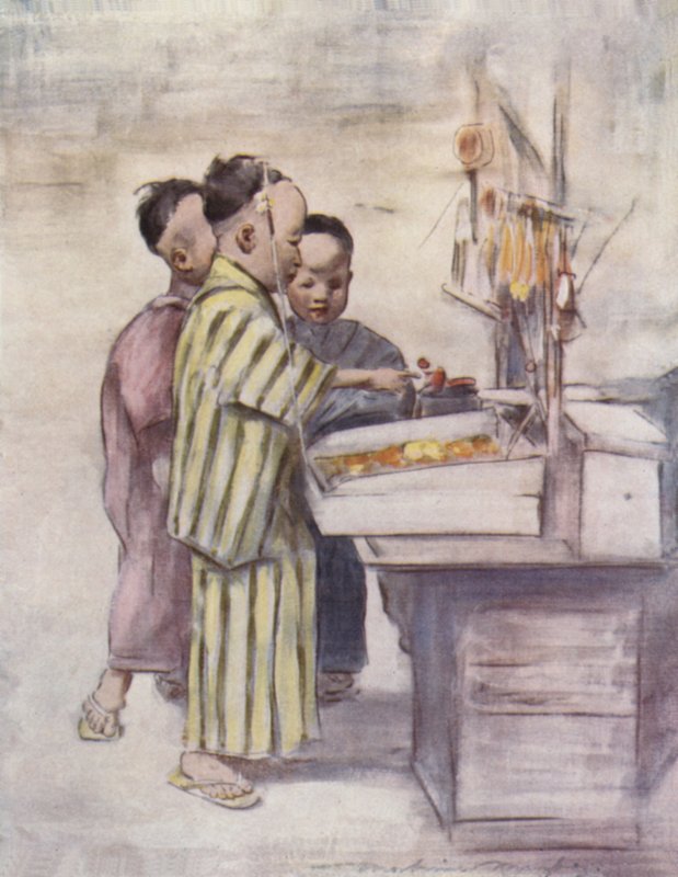 oyun arkadaşları by Mortimer Ludington Menpes