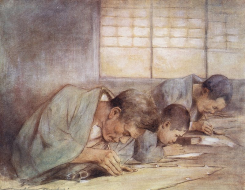 şablon yapımcıları by Mortimer Ludington Menpes
