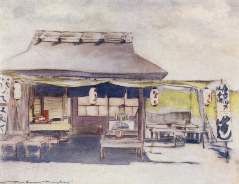Boş Çay Evi by Mortimer Ludington Menpes