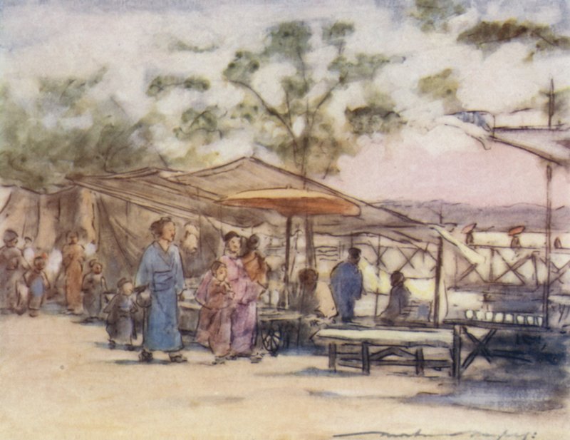Günün Sonu ve Festivalin Sonu by Mortimer Ludington Menpes