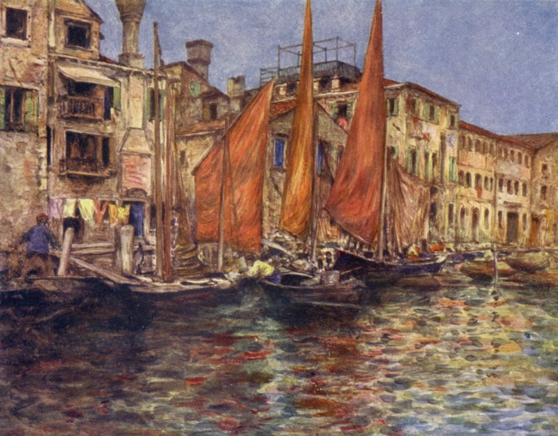Balık Pazarı by Mortimer Ludington Menpes